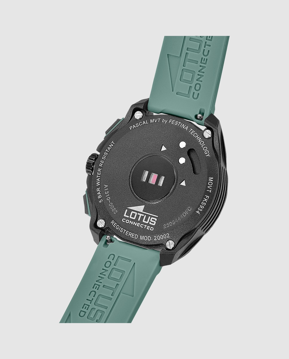 Smartwatch Unissexo 20002/3 Connected Full D de Borracha Verde Verde-3