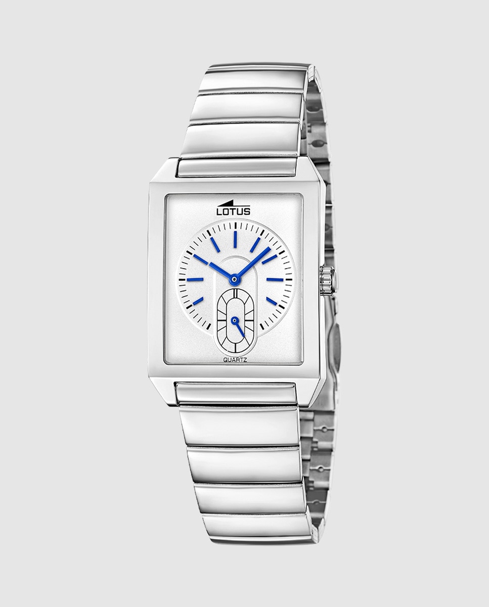 Imagem 0 de Relógio 19076/2 Square Series de Aço Prateado