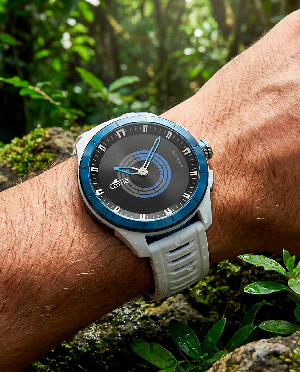Relógio Smartwatch Unissexo 20001/1 Connected Full D de Borracha em Branco Branco-6