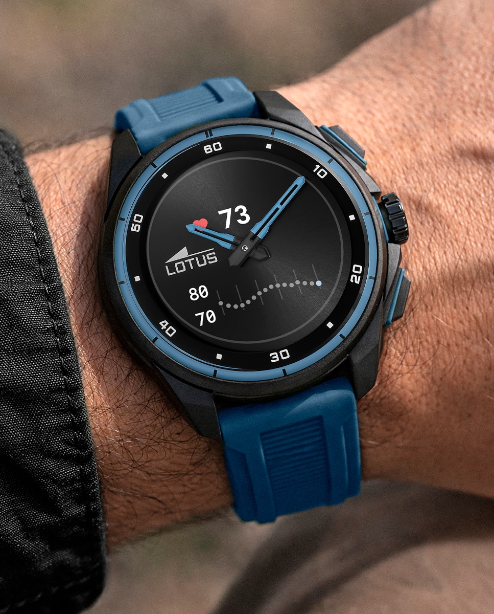 Smartwatch Unissexo 20002/4 Connected Full D de Borracha em Azul Azul-6