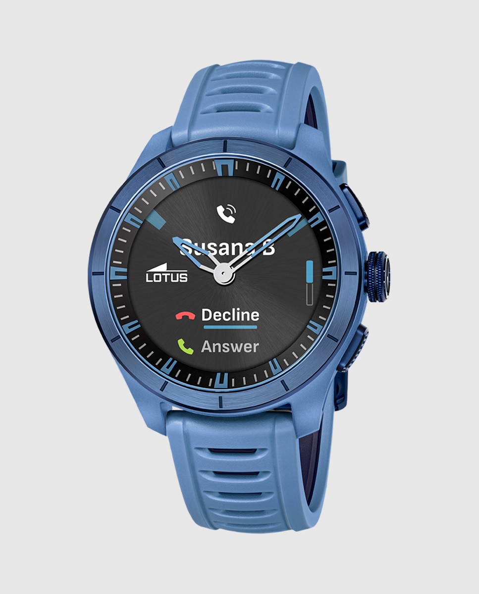 Smartwatch Unissexo 20001/3 Connected Full D de Borracha Azul Azul-1