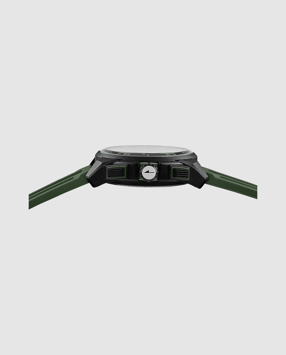 Relógio Smartwatch Unissexo 20002/7 Connected Full D de Borracha Verde Verde-escuro-4