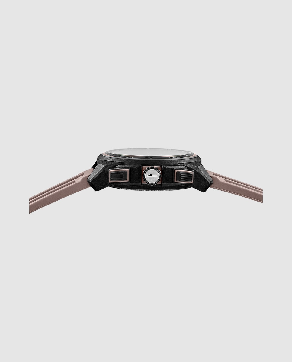 Smartwatch Unissexo 20002/2 Connected Full D de Borracha Castanho Castanho-4