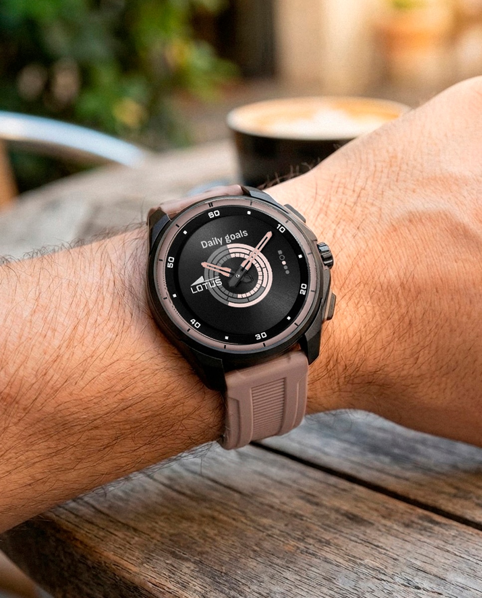 Smartwatch Unissexo 20002/2 Connected Full D de Borracha Castanho Castanho-6