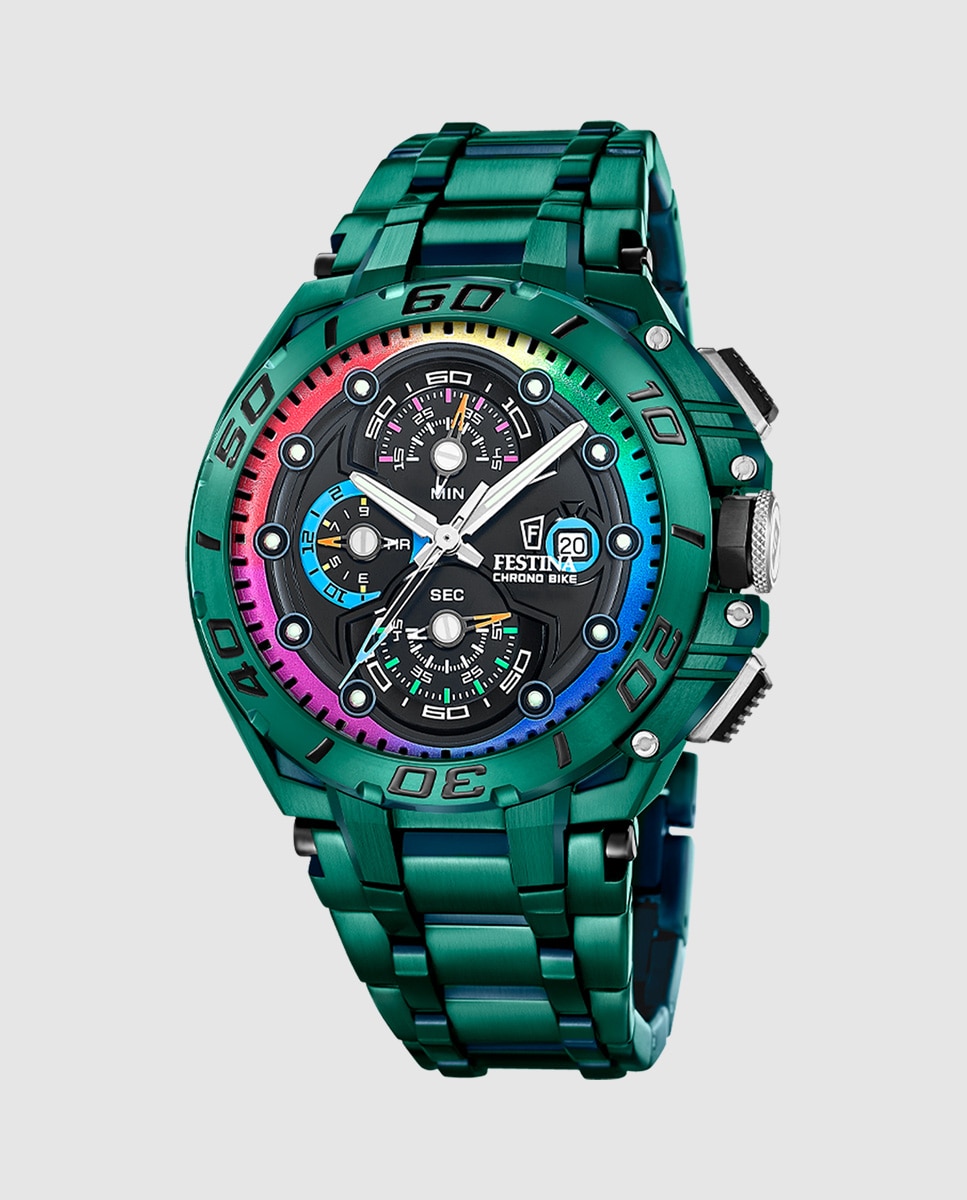 Relógio F20760/1 Chrono Bike Special Editions Verde Verde-1