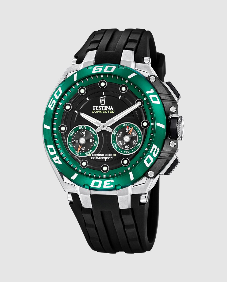 Relógio Smartwatch F20763 2 Connected de Borracha em Preto Preto-1