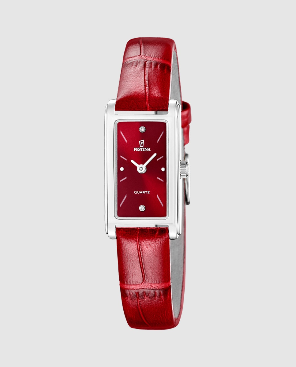 Relógio de Senhora F20769/3 Mademoiselle Vermelho-1