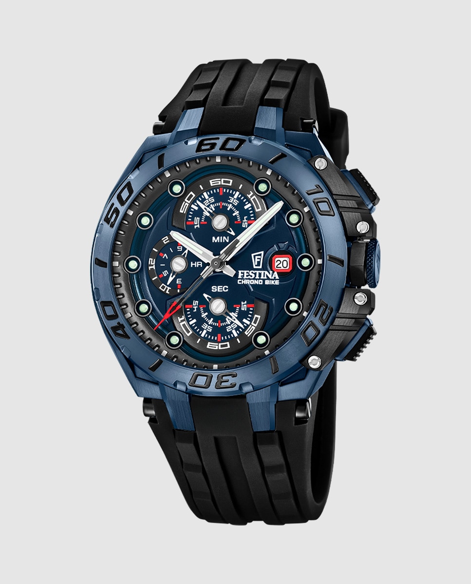 Relógio F20757/1 Chrono Bike Special Editions em Azul Azul-3