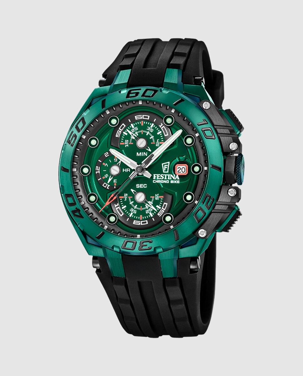 Relógio F20758/1 Chrono Bike Special Editions Verde Verde-3