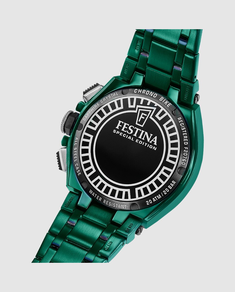 Relógio F20758/1 Chrono Bike Special Editions Verde Verde-4
