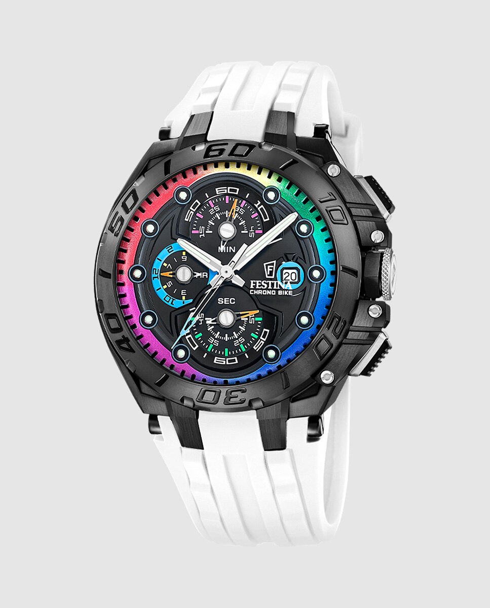 Relógio F20761/1 Chrono Bike Special Editions em Preto Preto-3