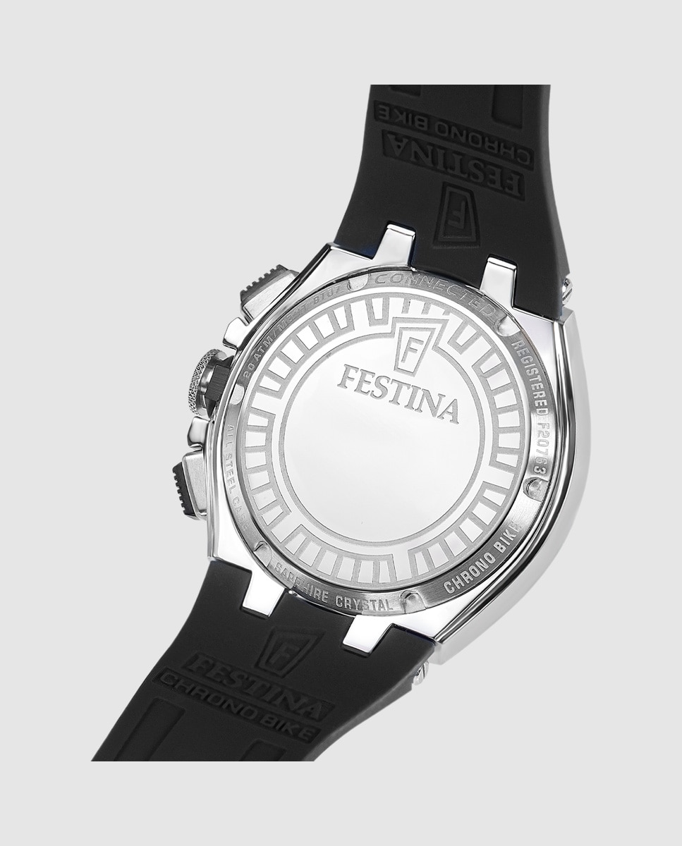 Relógio Smartwatch F20763 3 Connected de Borracha em Preto Preto-2