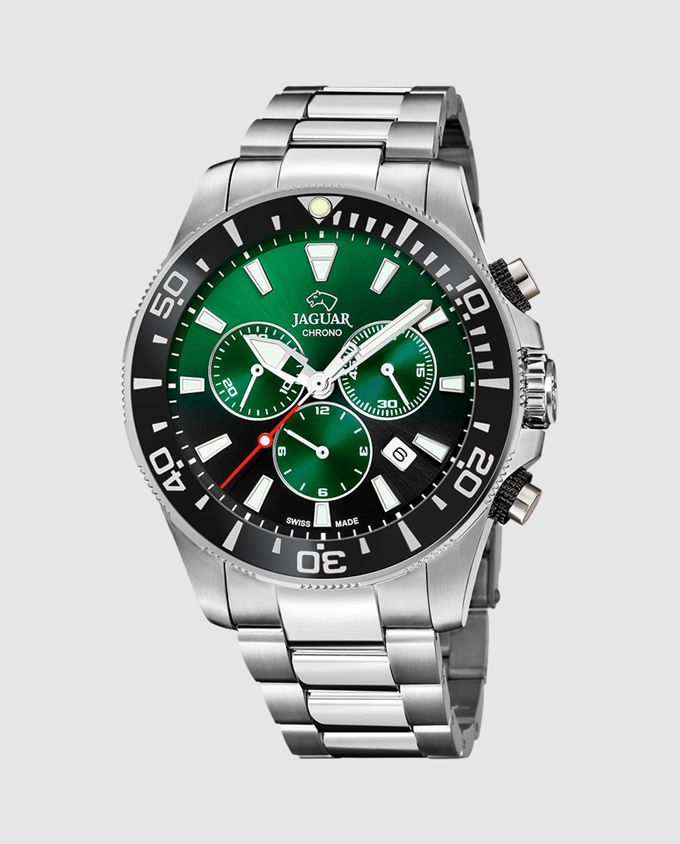 Relógio J861/e de Aço Prateado Prata-1