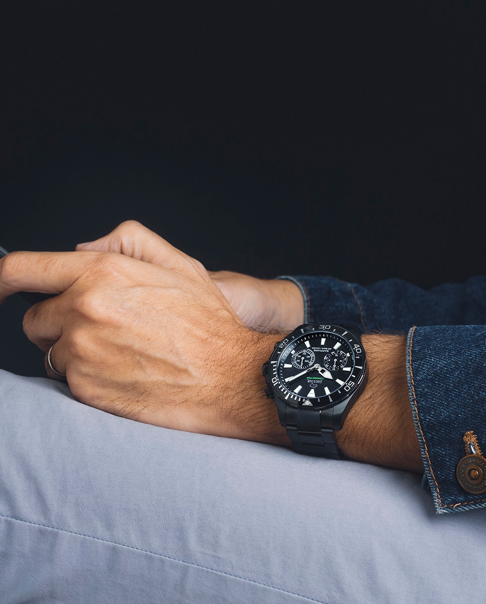 Smartwatch J929 a de Aço em Preto Preto-7