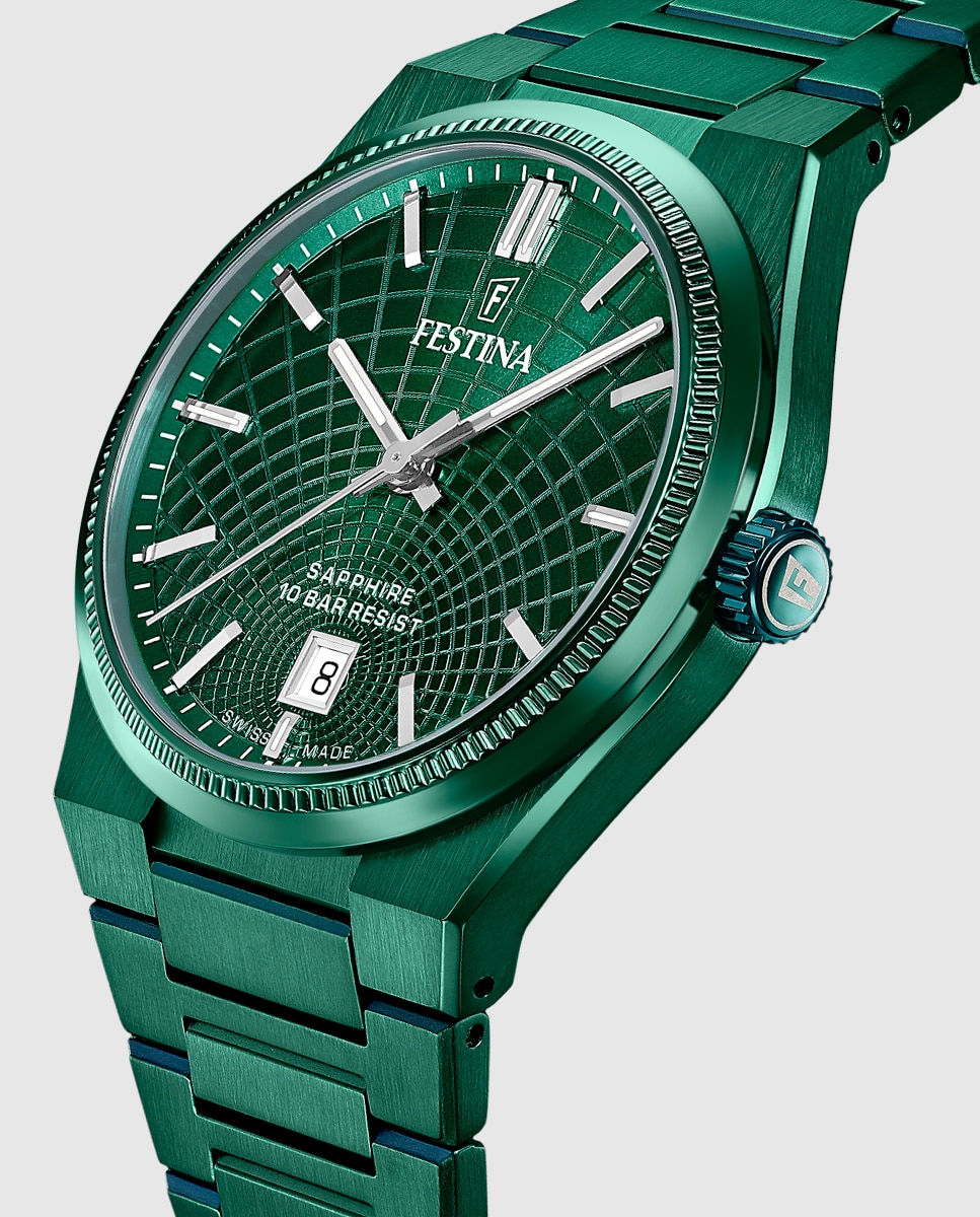 Relógio F20079/a Nova I-size Verde-4