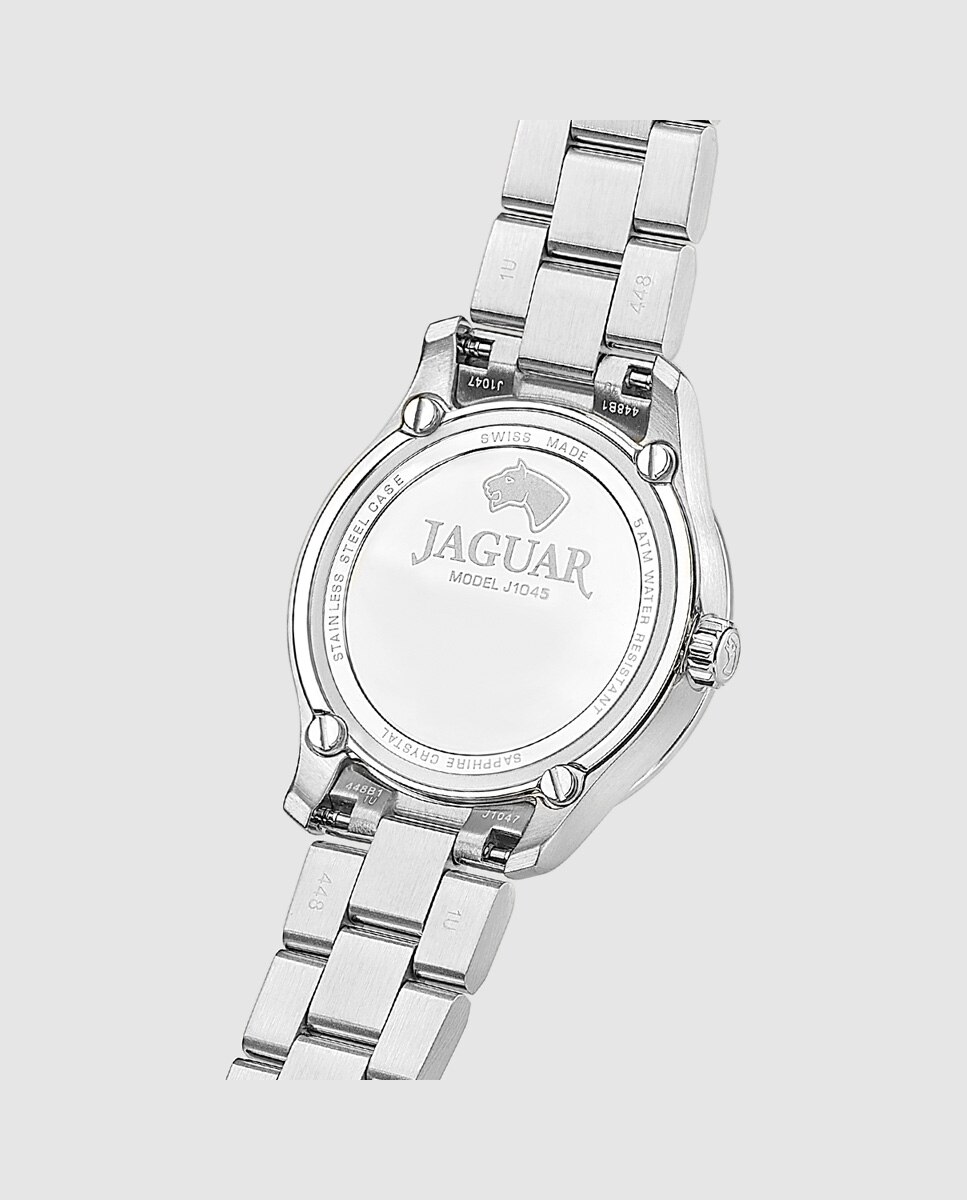 Relógio J1045/a Swiss Made de Aço Prateado-4