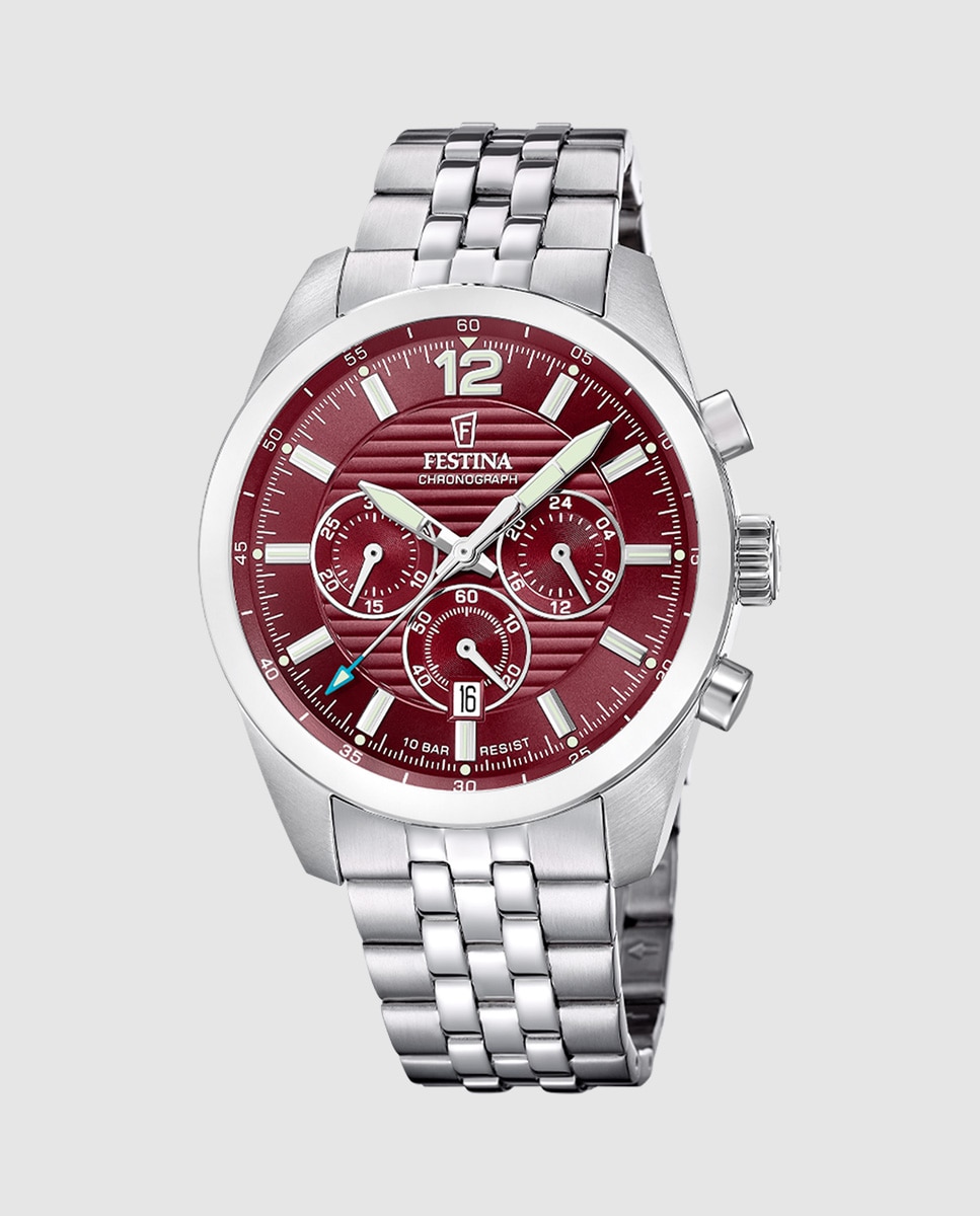 Imagem 0 de Relógio F20742/6 Timeless Chronograph de Aço em Prata