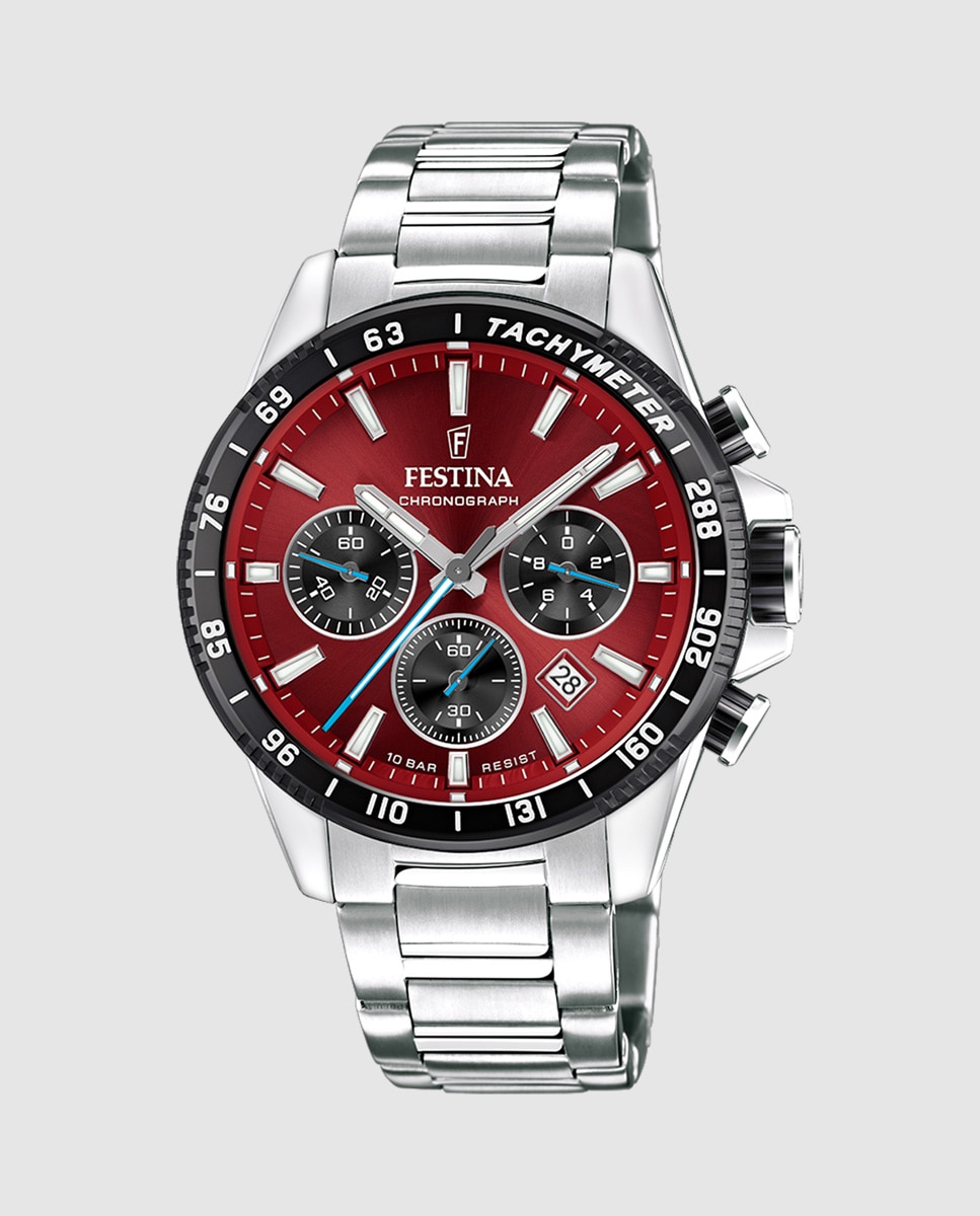Imagem 0 de Relógio F20560/7 Timeless Chronograph de Aço em Prateado