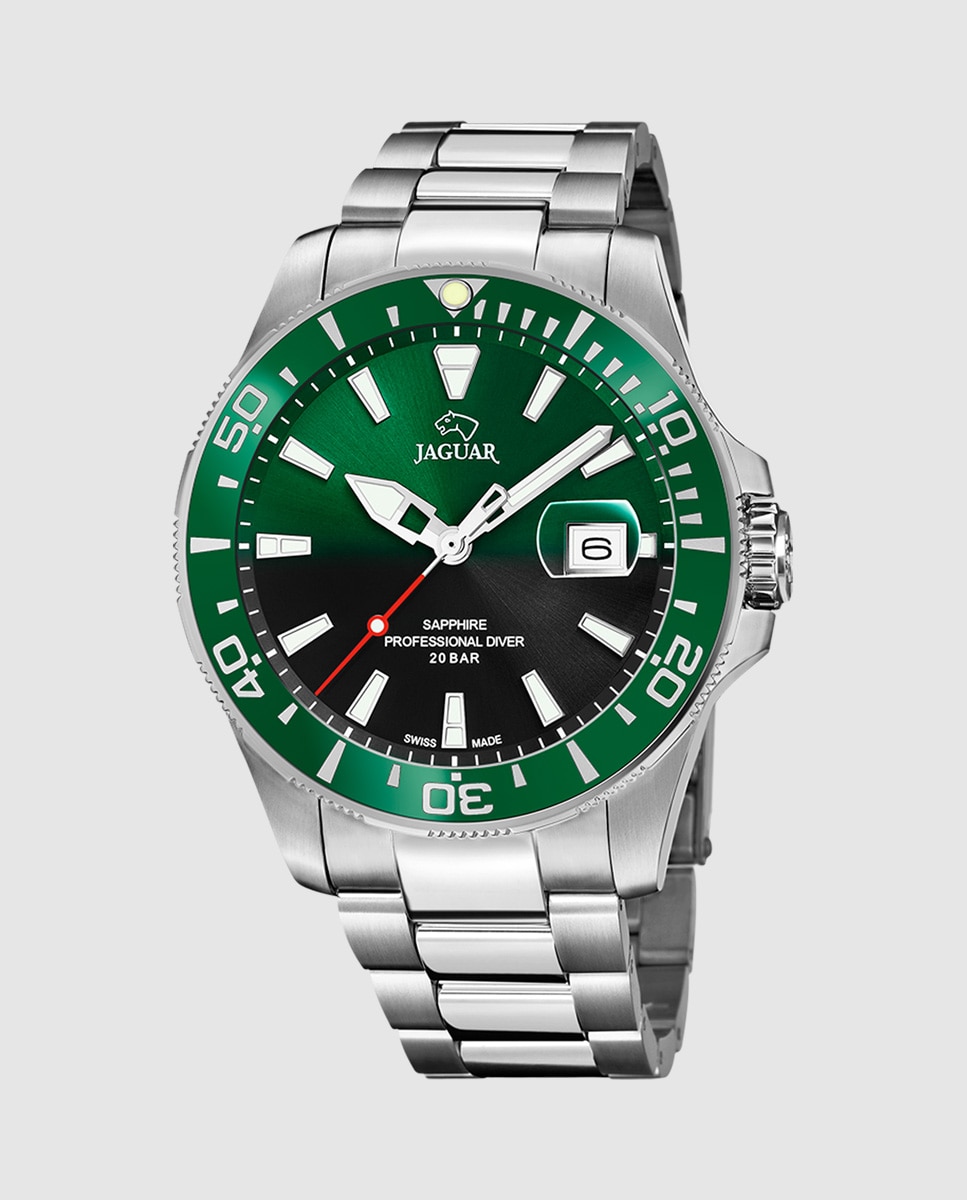 Imagem 0 de Relógio J860/k de Aço Prateado