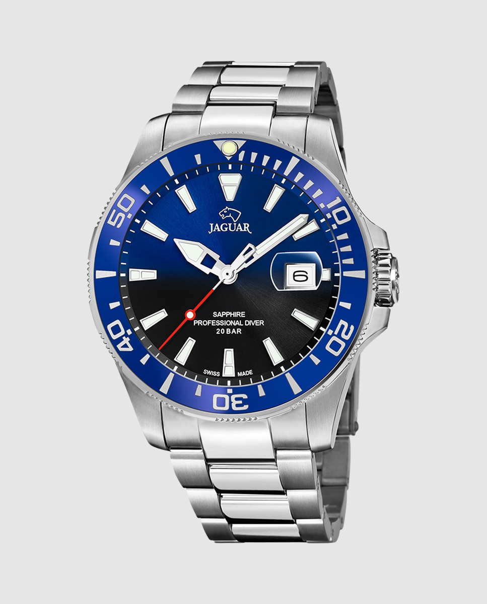 Imagem 0 de Relógio J860/j de Aço Prateado