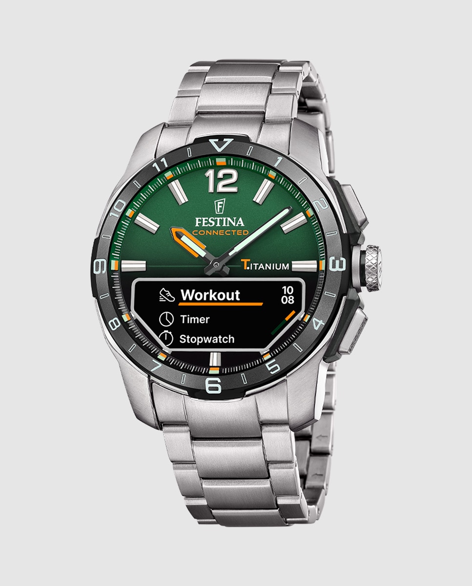 Imagem 0 de Smartwatch com Bracelete Adicional de Oferta F23000 F Connected de Titânio