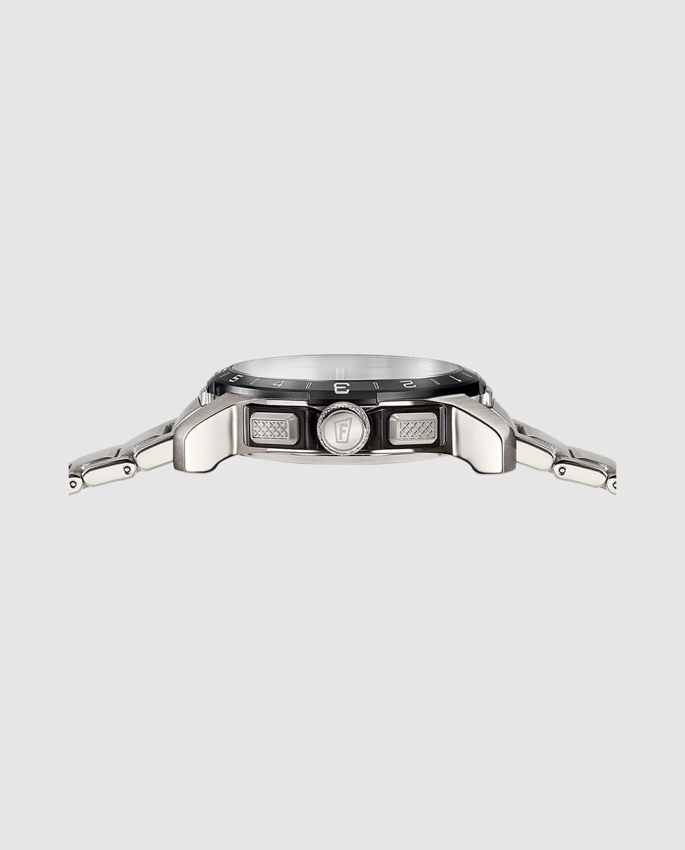 Smartwatch com Bracelete Adicional de Oferta F23000 F Connected de Titânio Prata-5