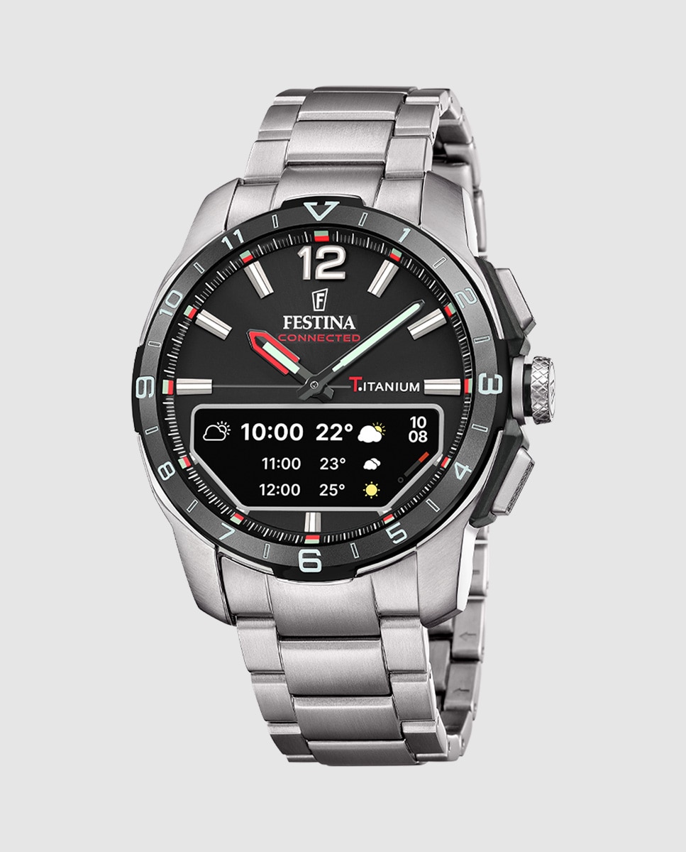 Imagem 0 de Relógio Smartwatch com Bracelete Adicional de Oferta F23000 M Connected de Titânio