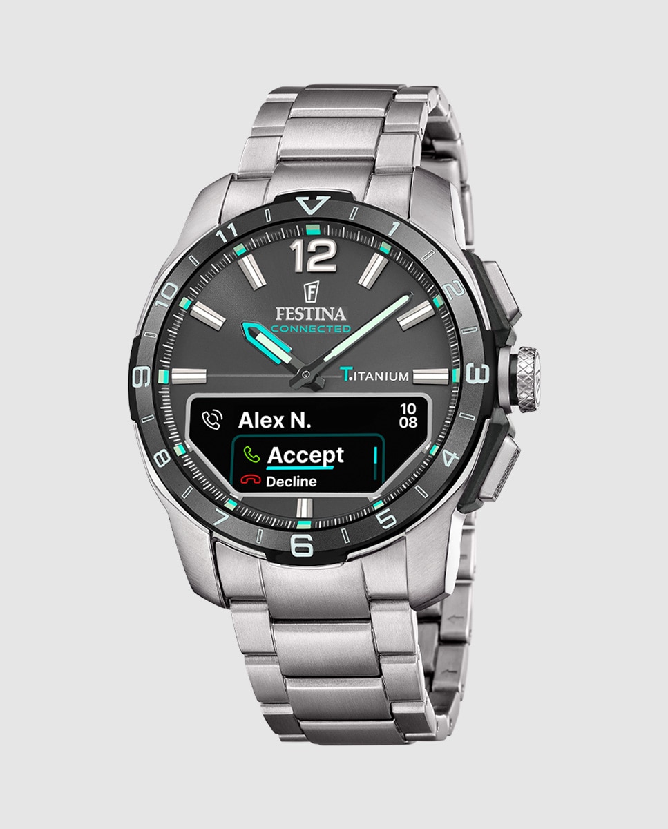 Imagem 0 de Relógio Smartwatch com Correia Adicional de Oferta F23000 J Connected de Titânio