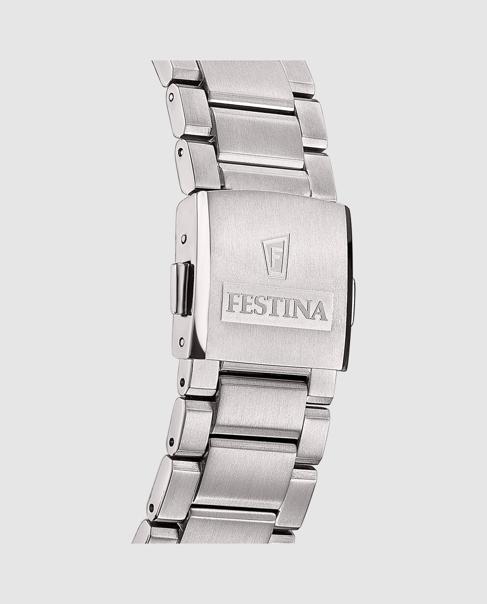 Relógio Smartwatch com Correia Adicional de Oferta F23000 P Connected de Titânio Prata-7