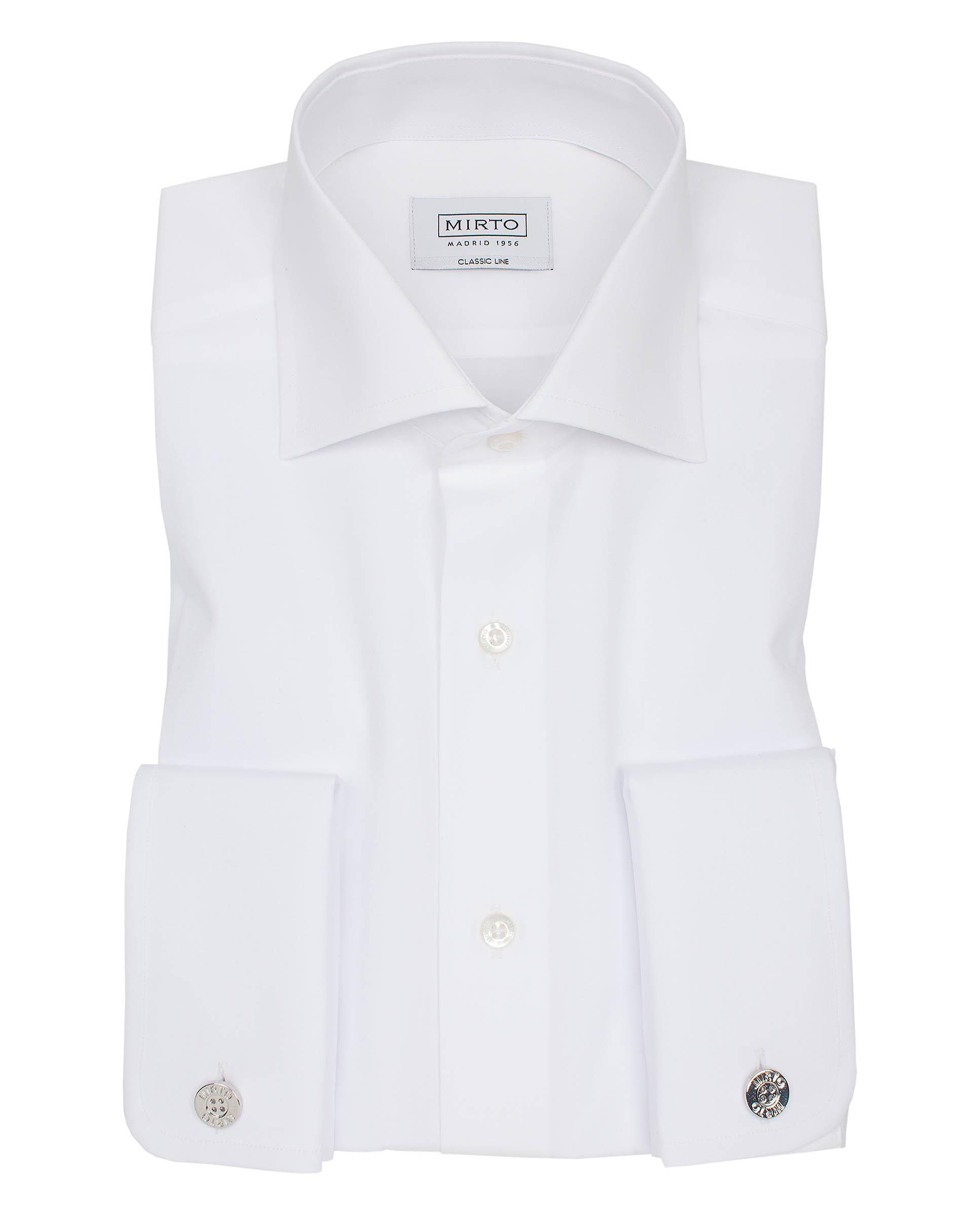 Camisa em Popelina Classic em Branco Branco-3