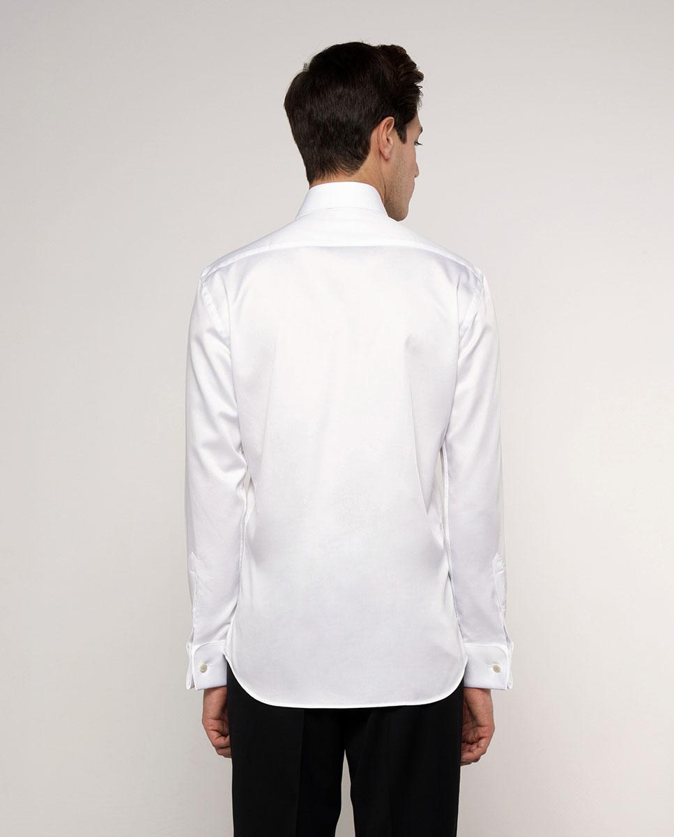 Camisa Smoking em Branco Branco-2