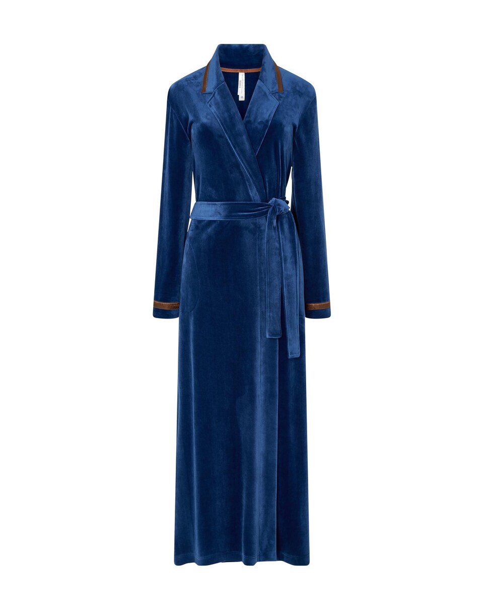 Robe Smoking com Cinto Azul-3