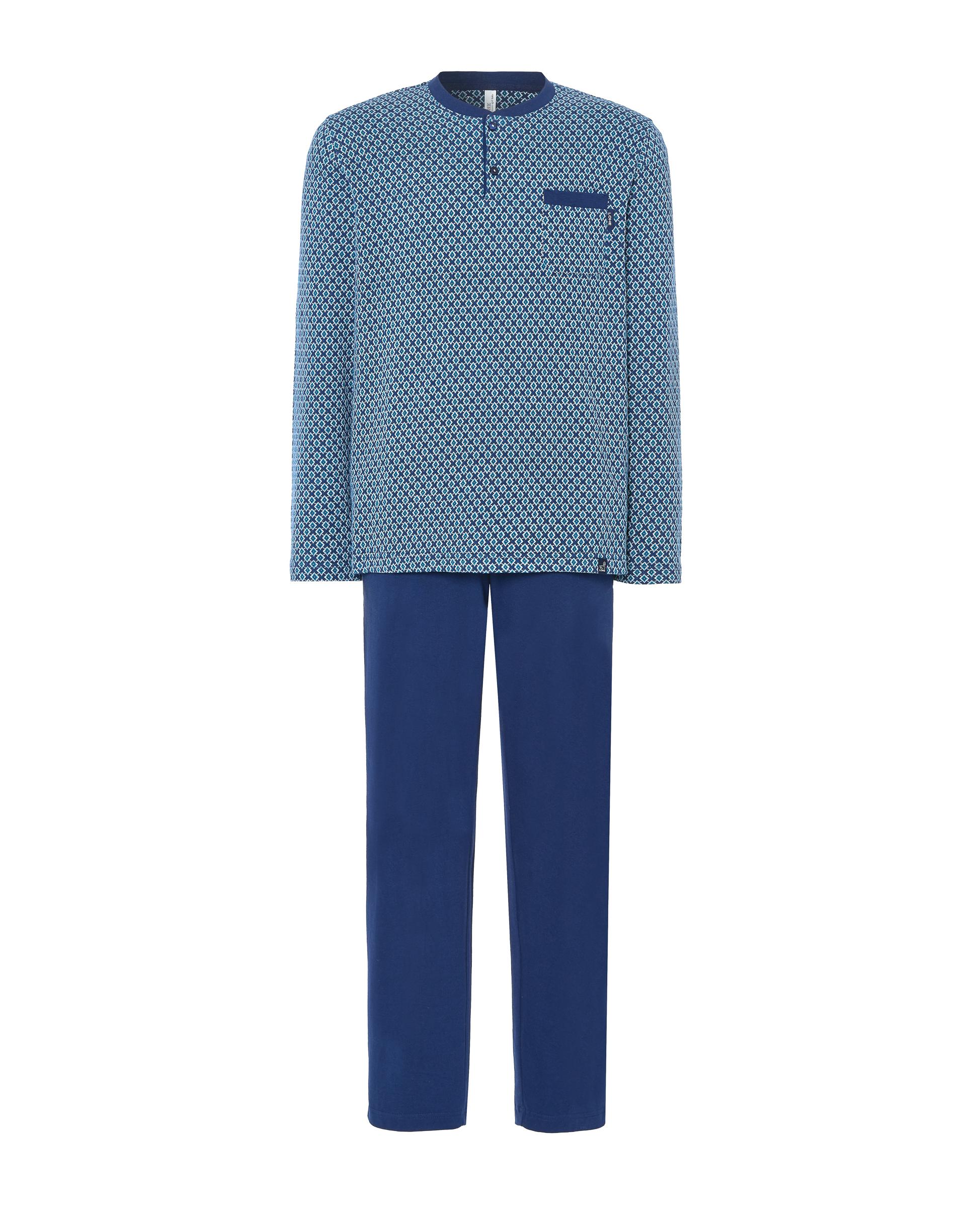 Pijama Comprido Azul-marinho-3