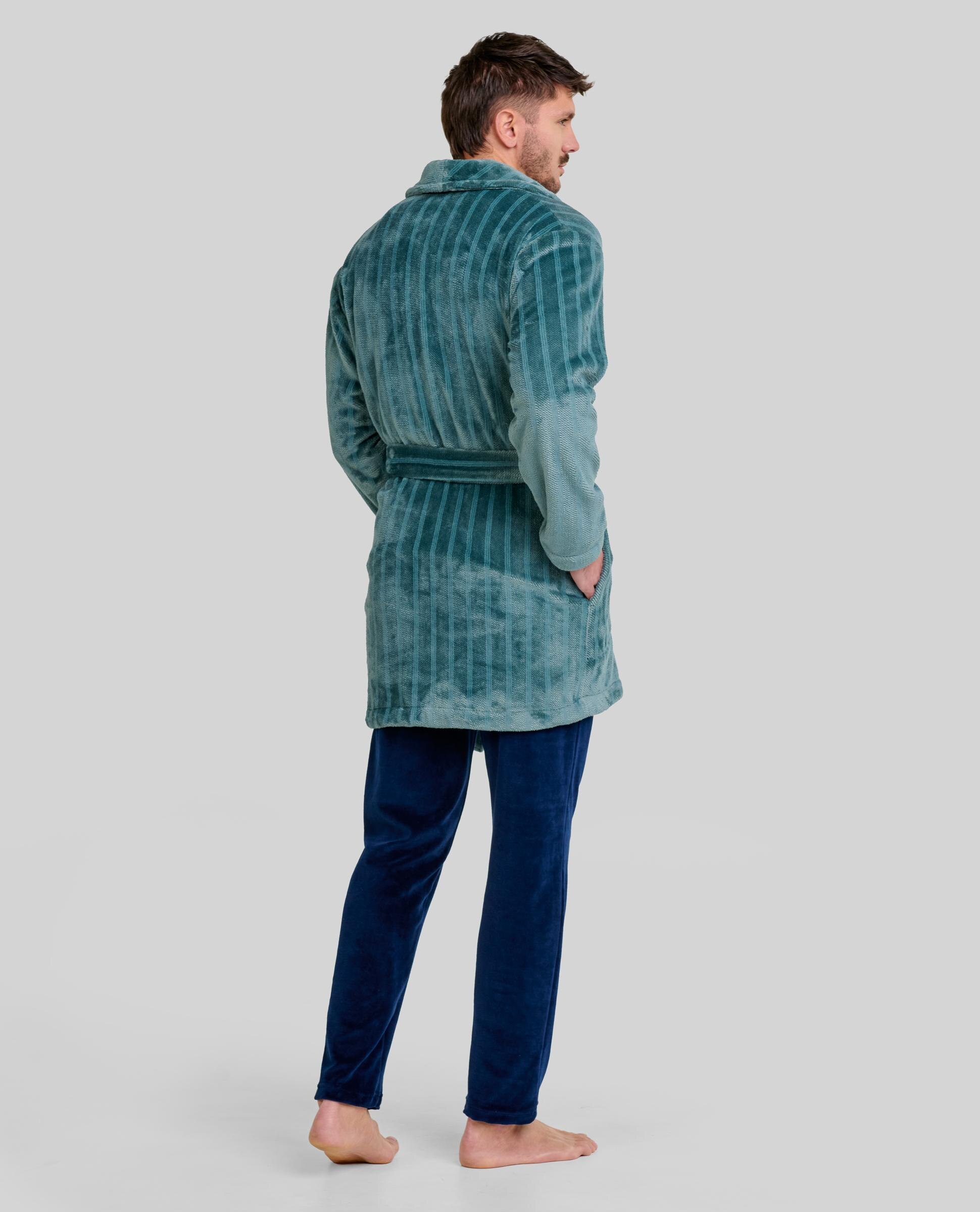 Robe Curta com Cinto Verde-2