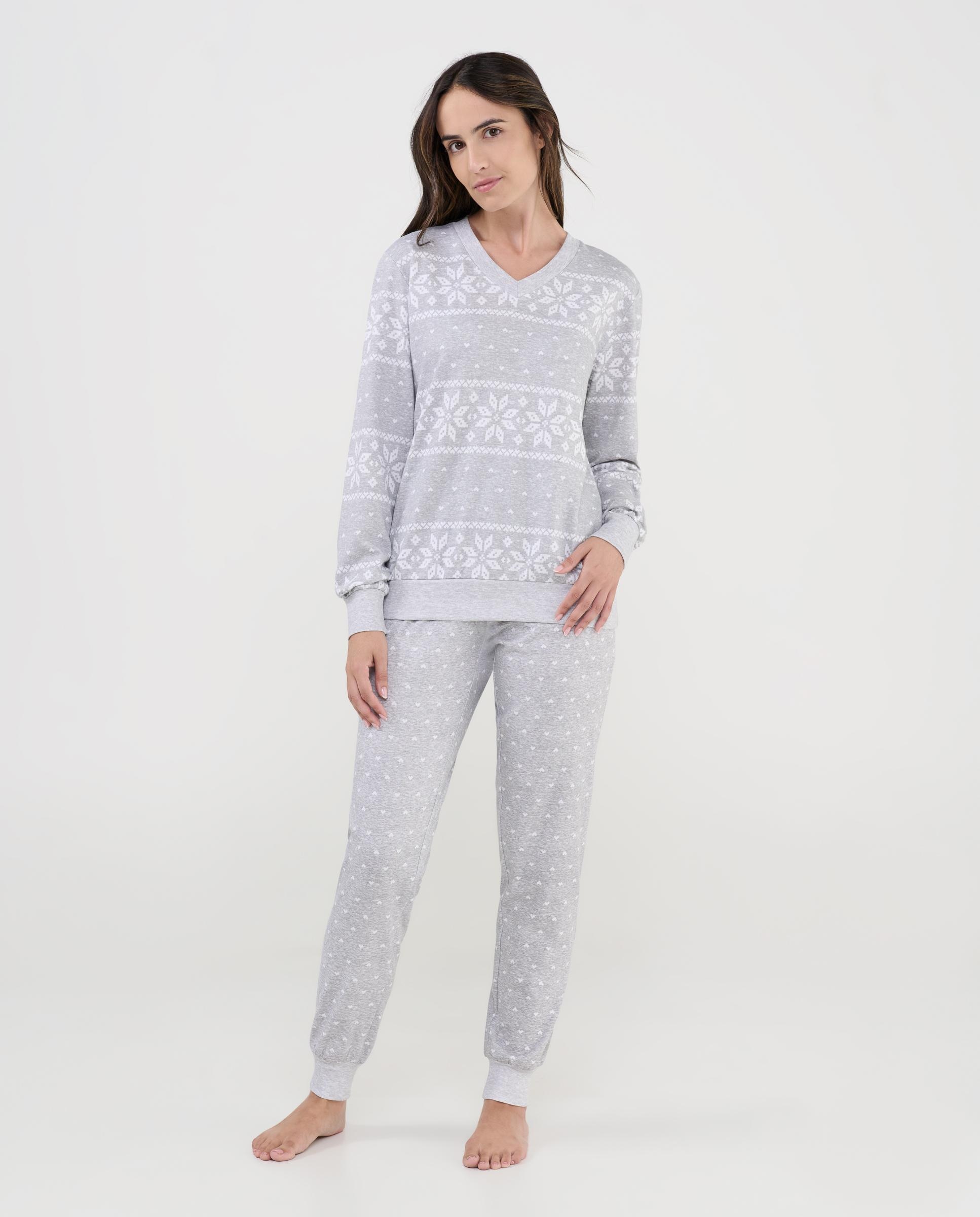 Imagem 0 de Pijama Completo Estampado