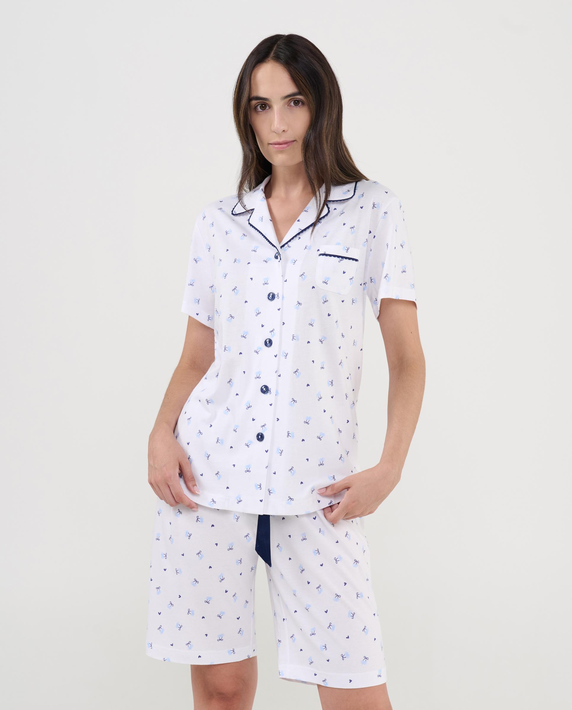 Imagem 0 de Pijama Completo Curto com Estampado