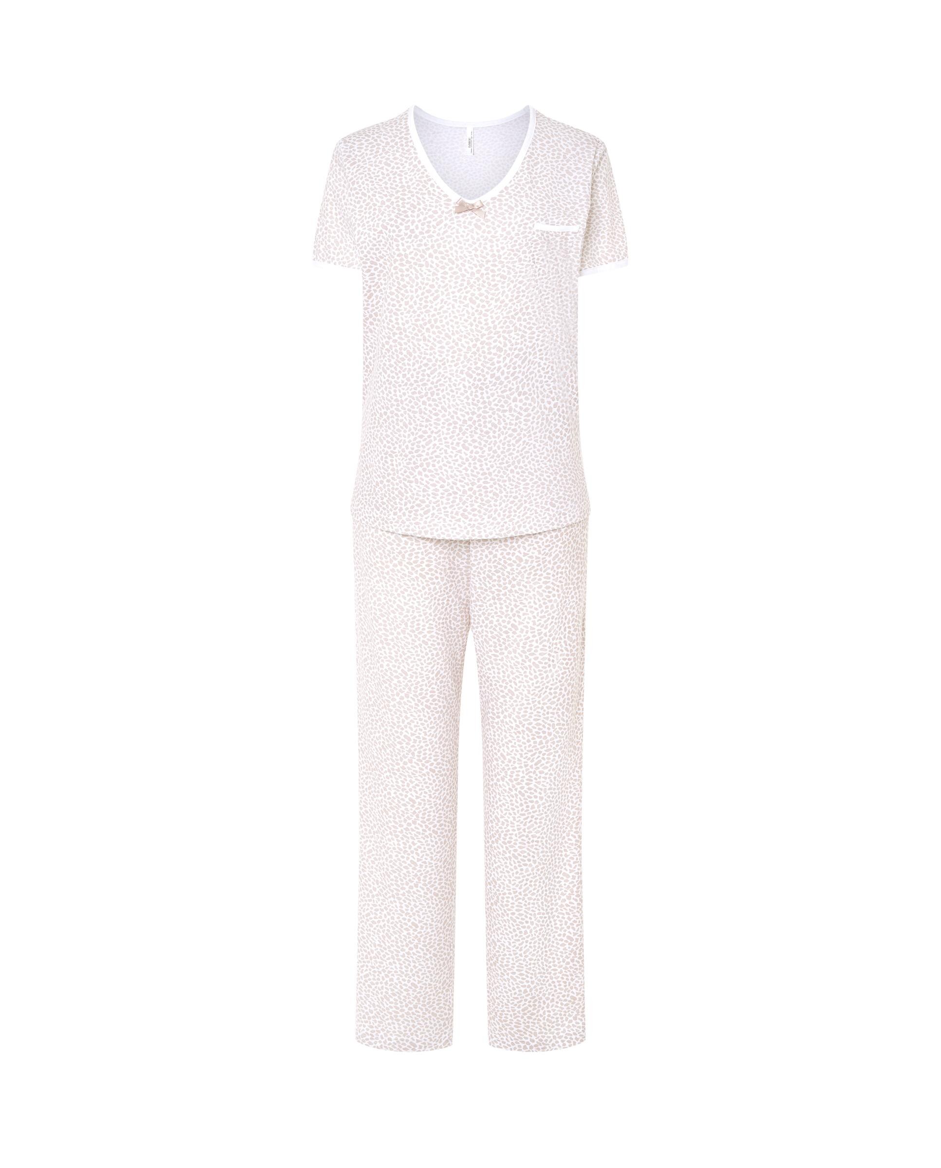 Pijama Completo Comprido Estampado Camel-3
