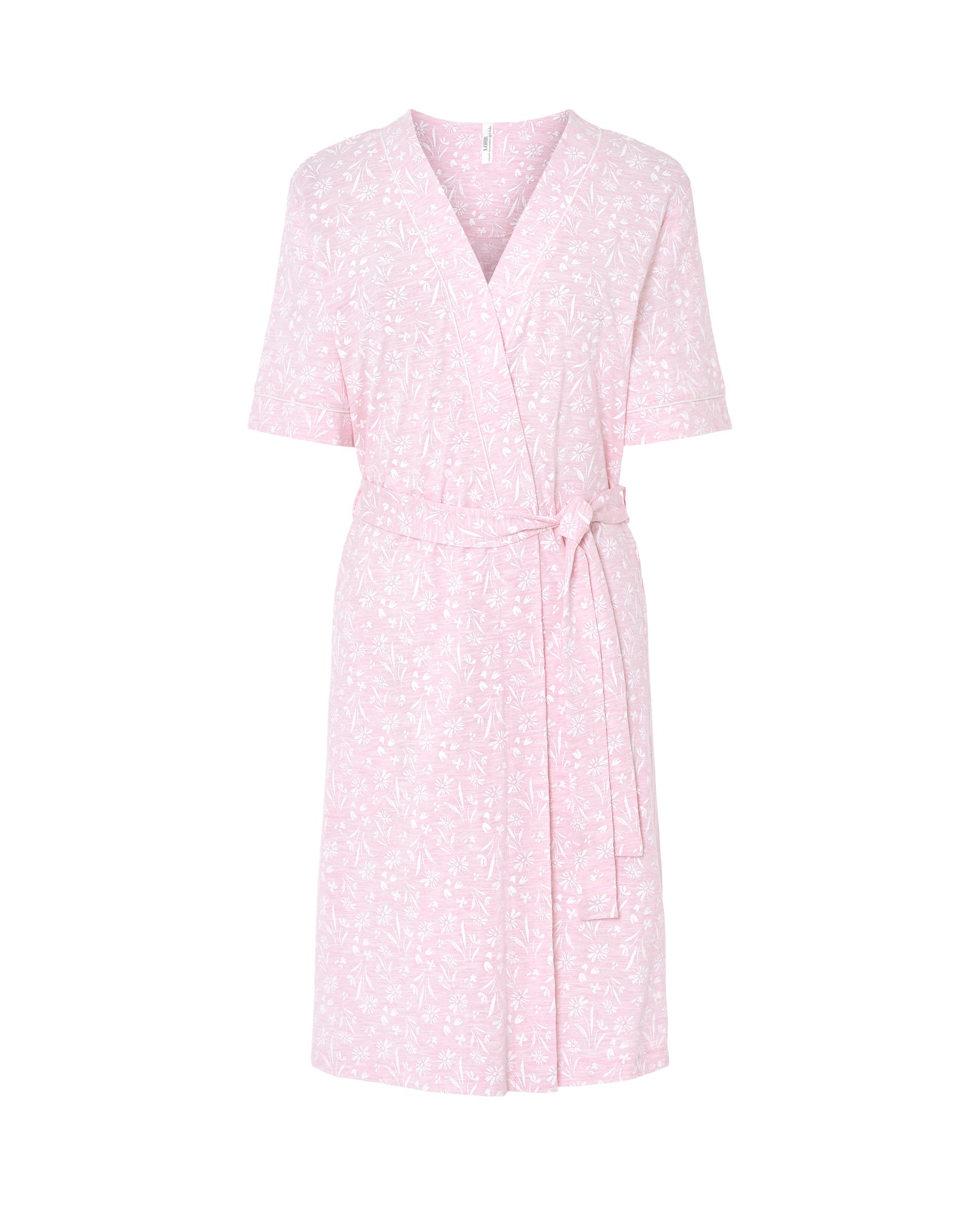 Robe Curto com Estampado Rosa-pastel-3
