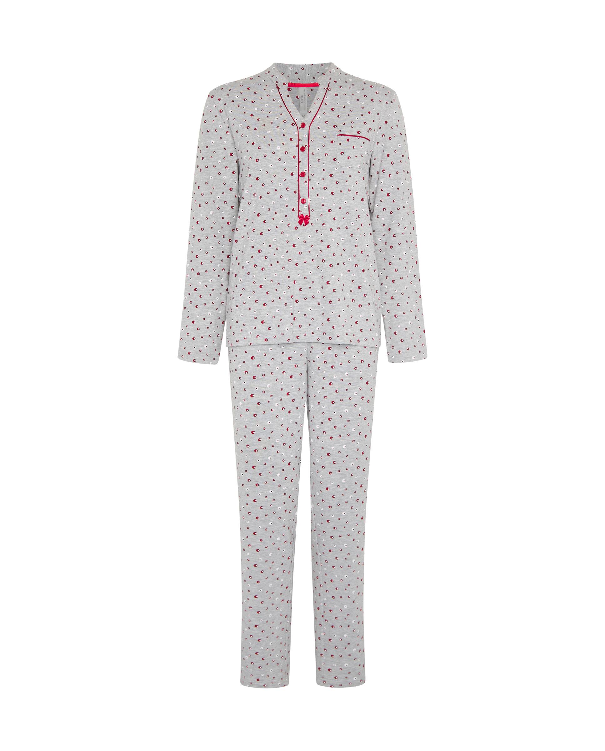 Pijama com Vigore Estampado Bordeaux-3