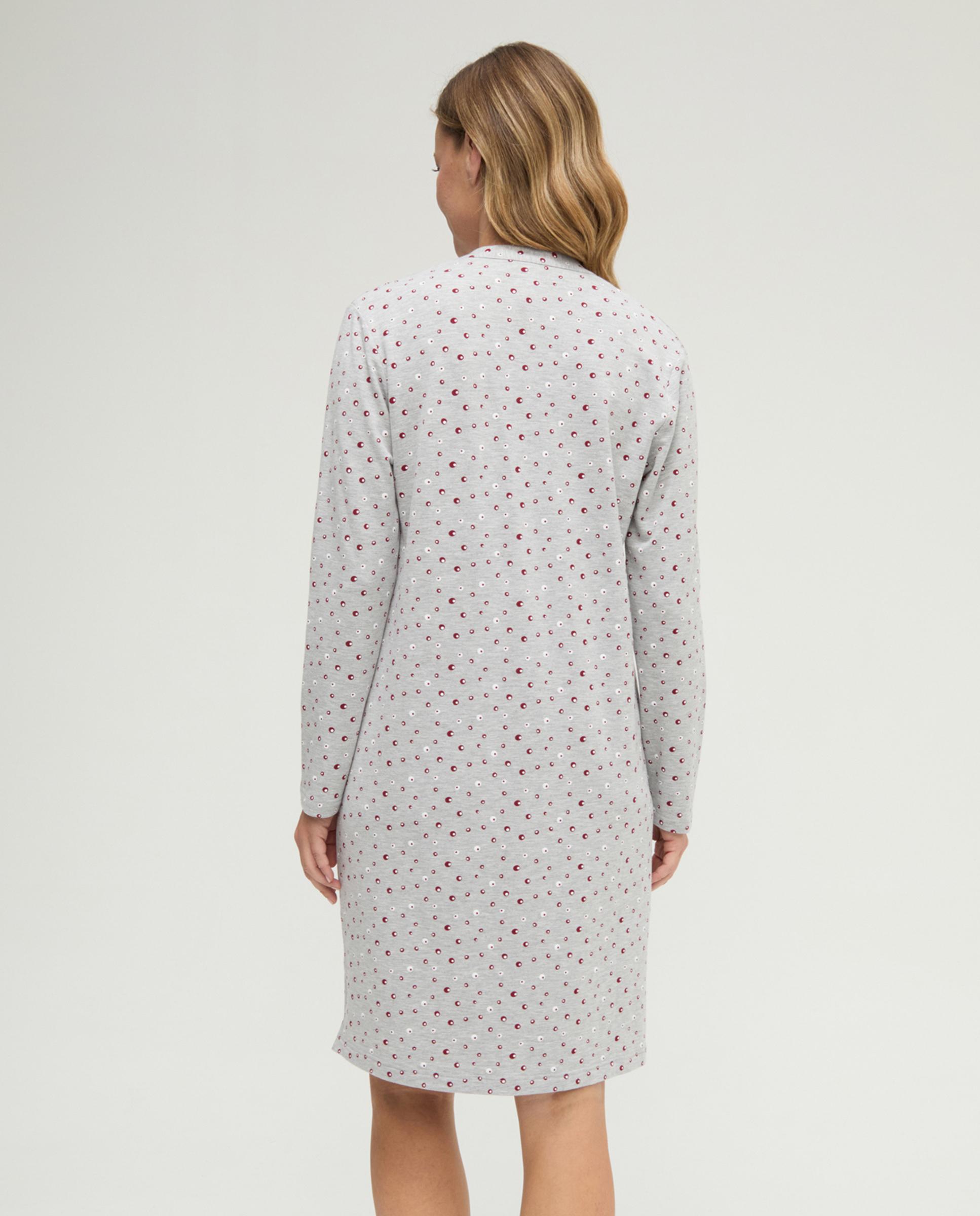 Robe Vigore Estampado Bordeaux-2
