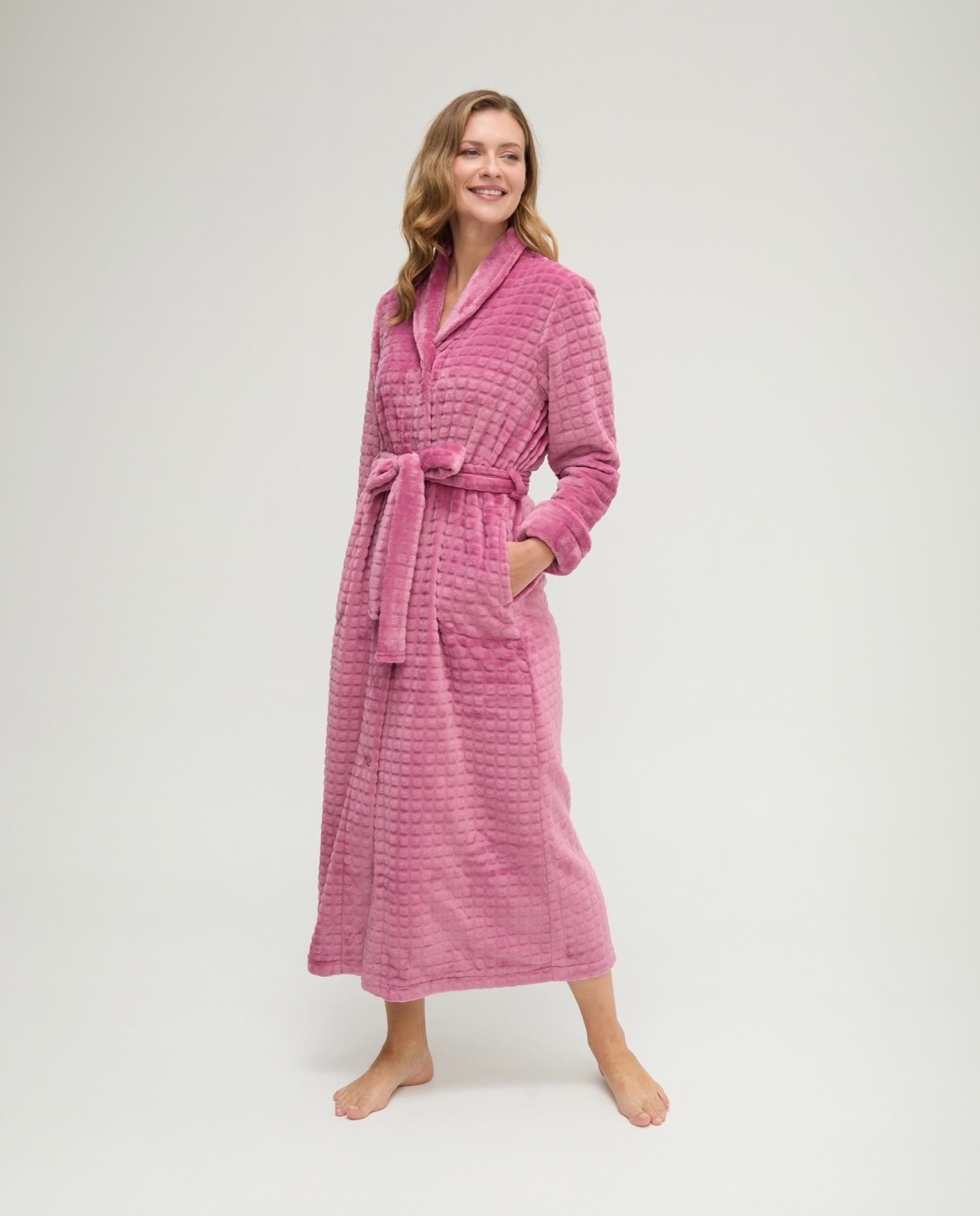 Imagem 0 de Robe Comprida Jacquard Cinto