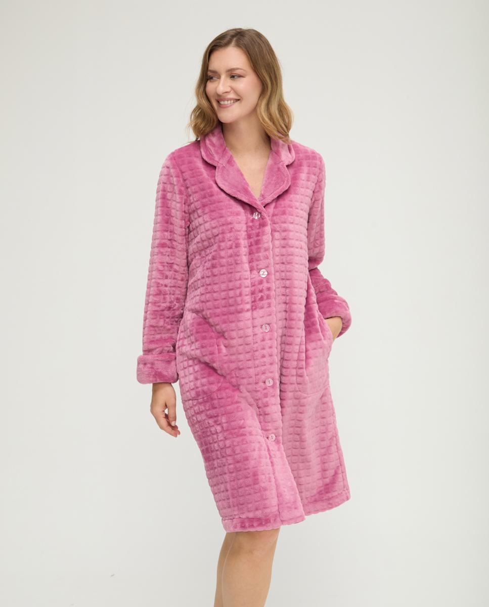 Imagem 0 de Robe Jacquard com Botões