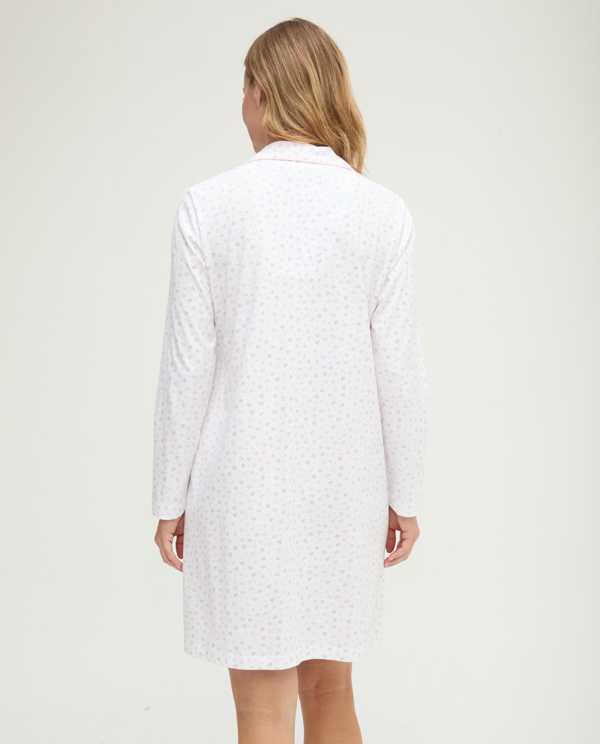 Robe Estampado Florecitas Rosa-2