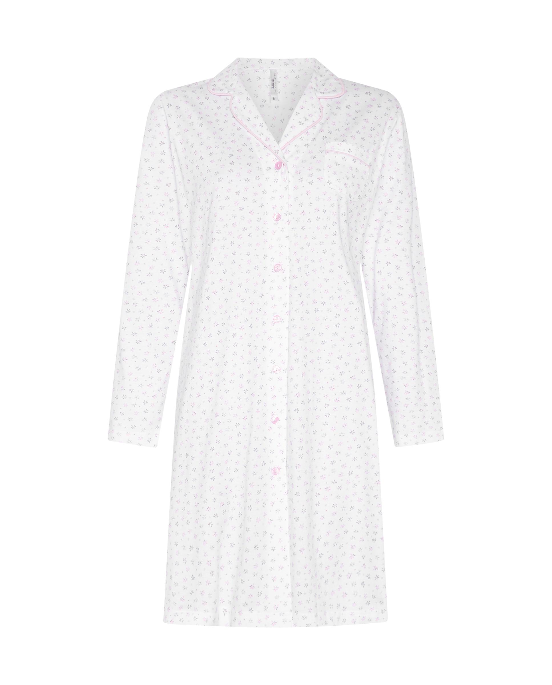 Robe Estampado Florecitas Rosa-3