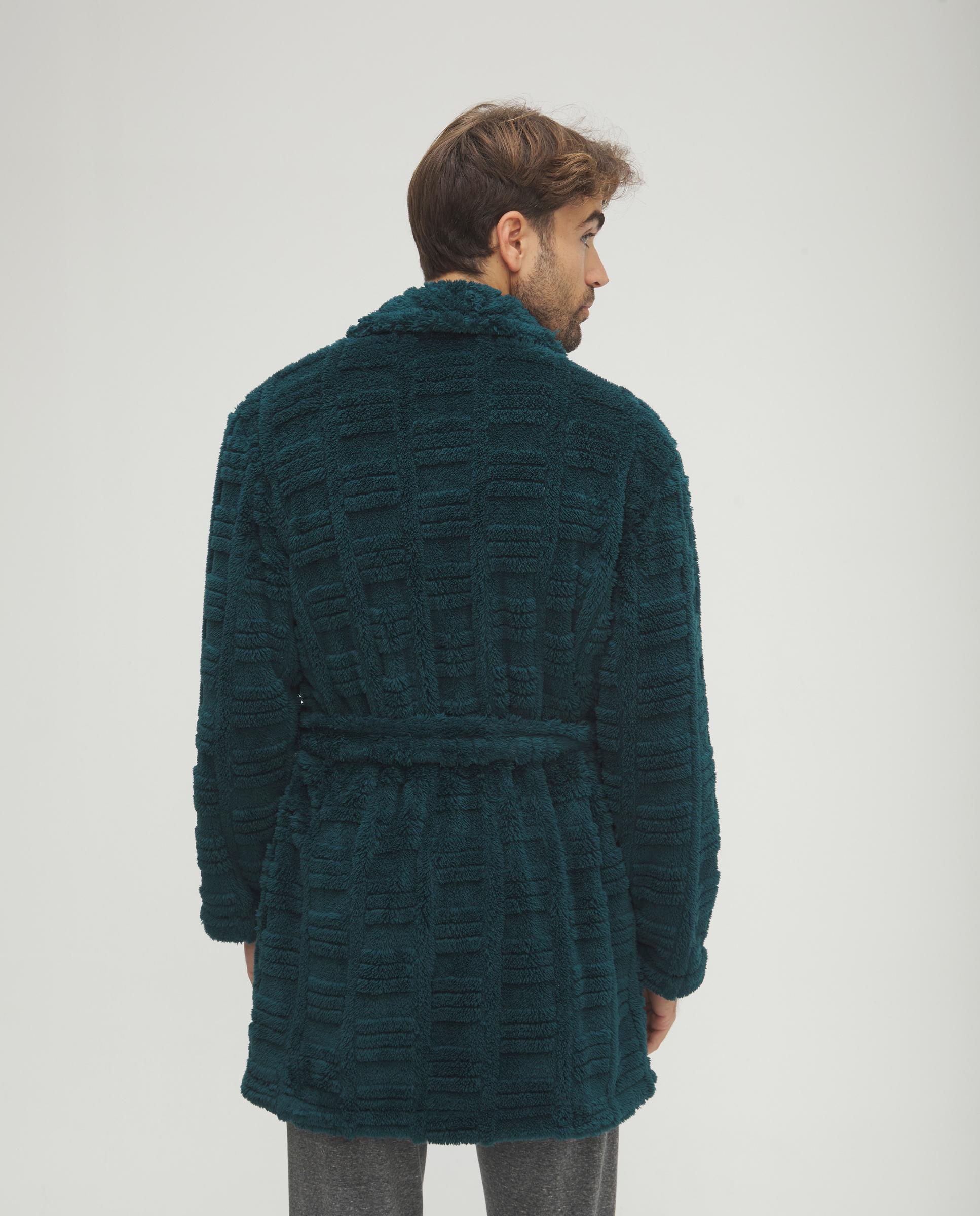 Robe Jacquard Curta Verde-2