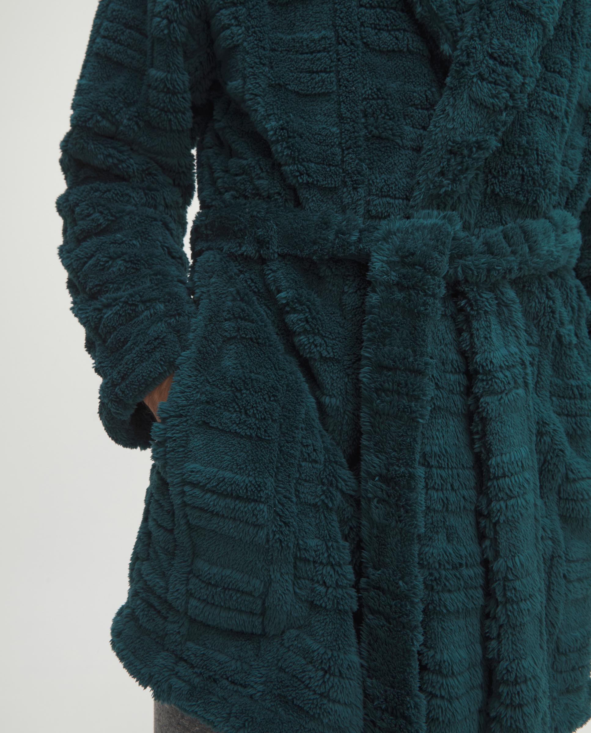 Robe Jacquard Curta Verde-4