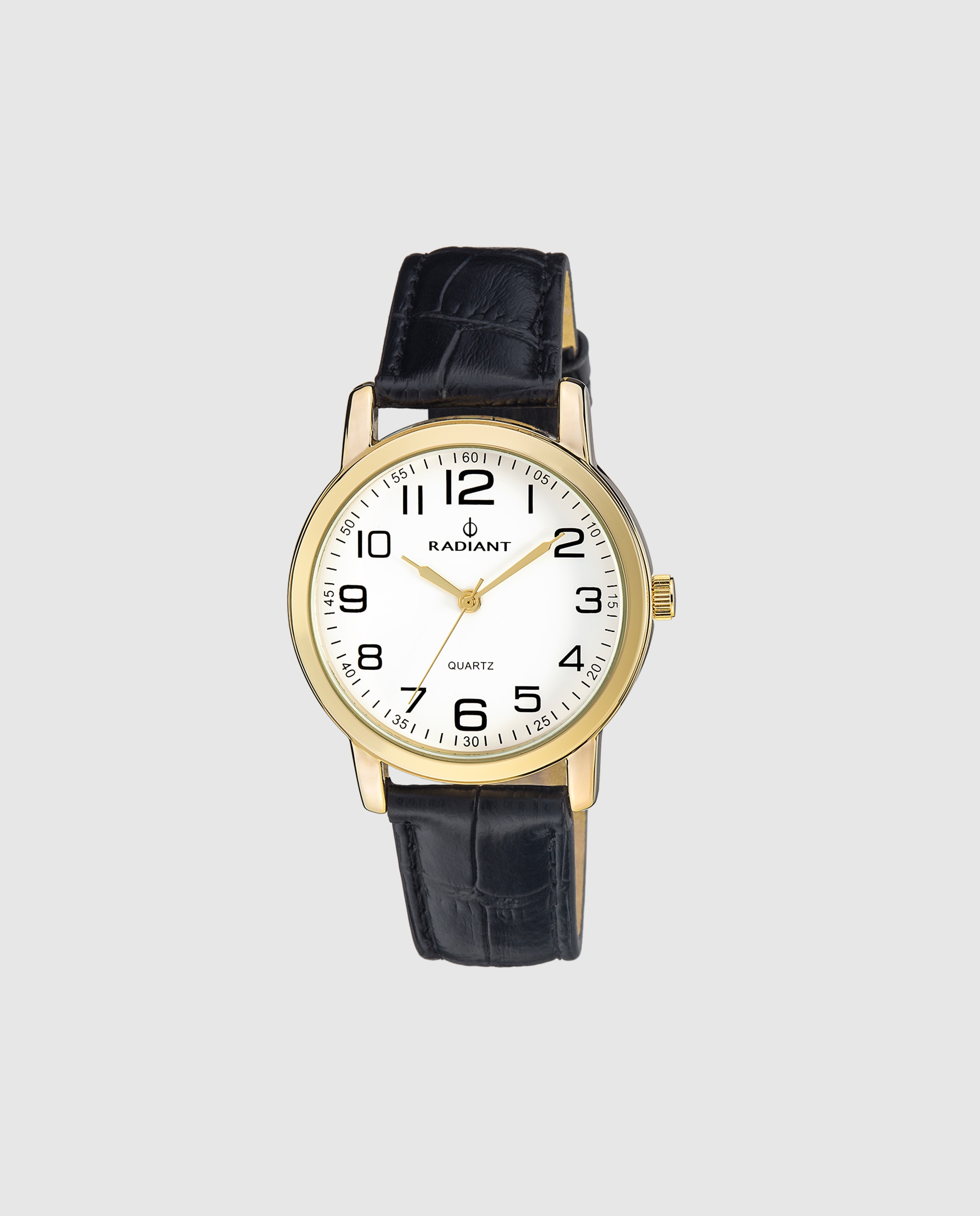 Relógio Grand Ra281603 de Pele Sintética e Bracelete em Preto Preto-1