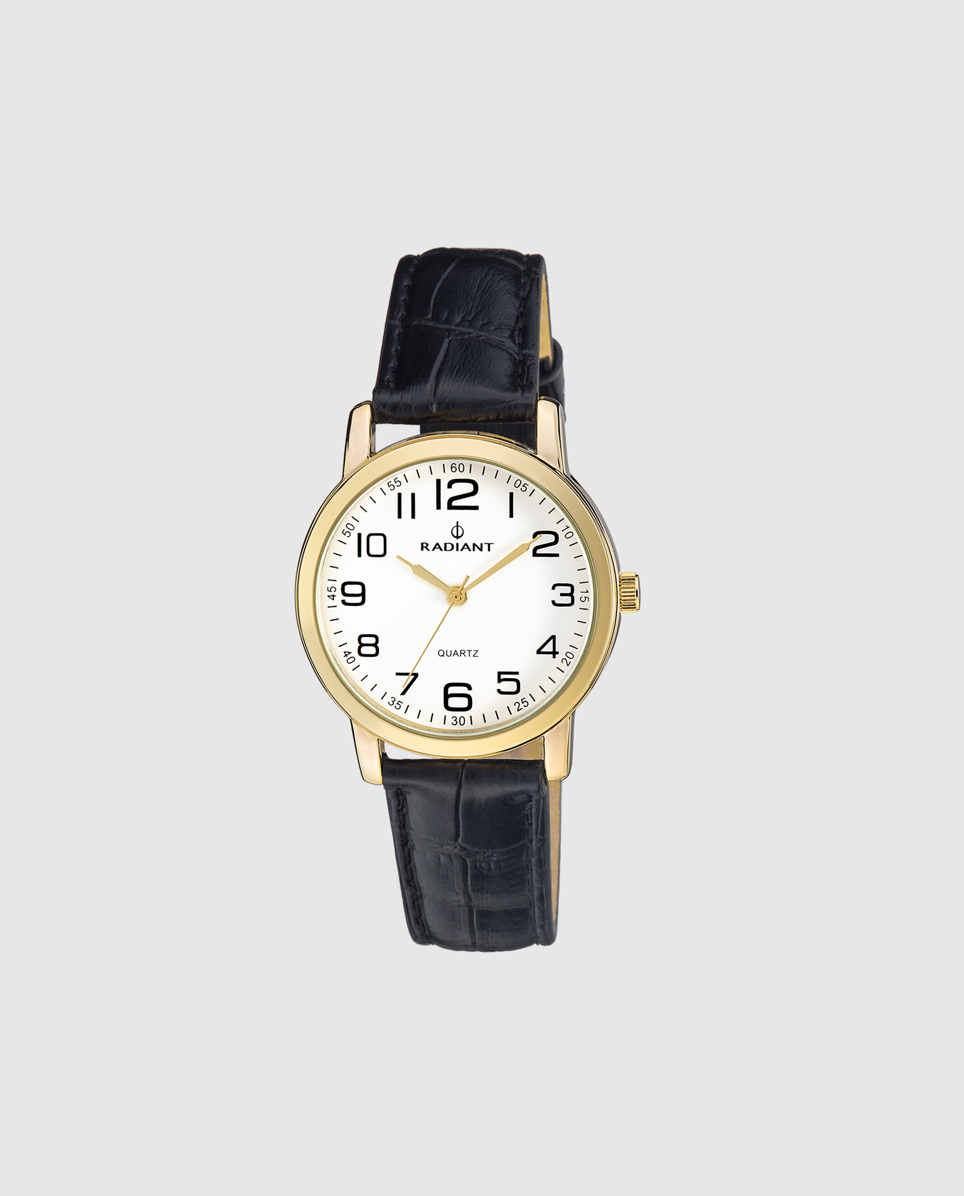 Relógio Grand Ra281607 de Pele Sintética e Bracelete em Preto Preto-1