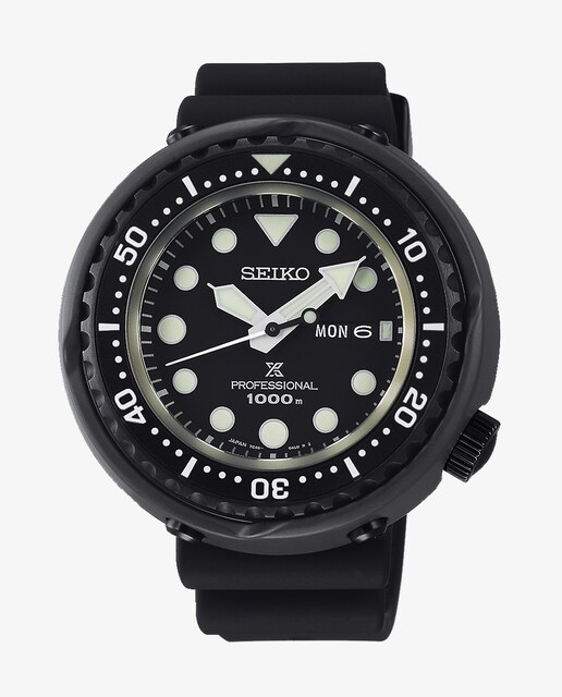 Imagem 0 de Relógio Prospex S23631j1 de Silicone e Pulseira Preta