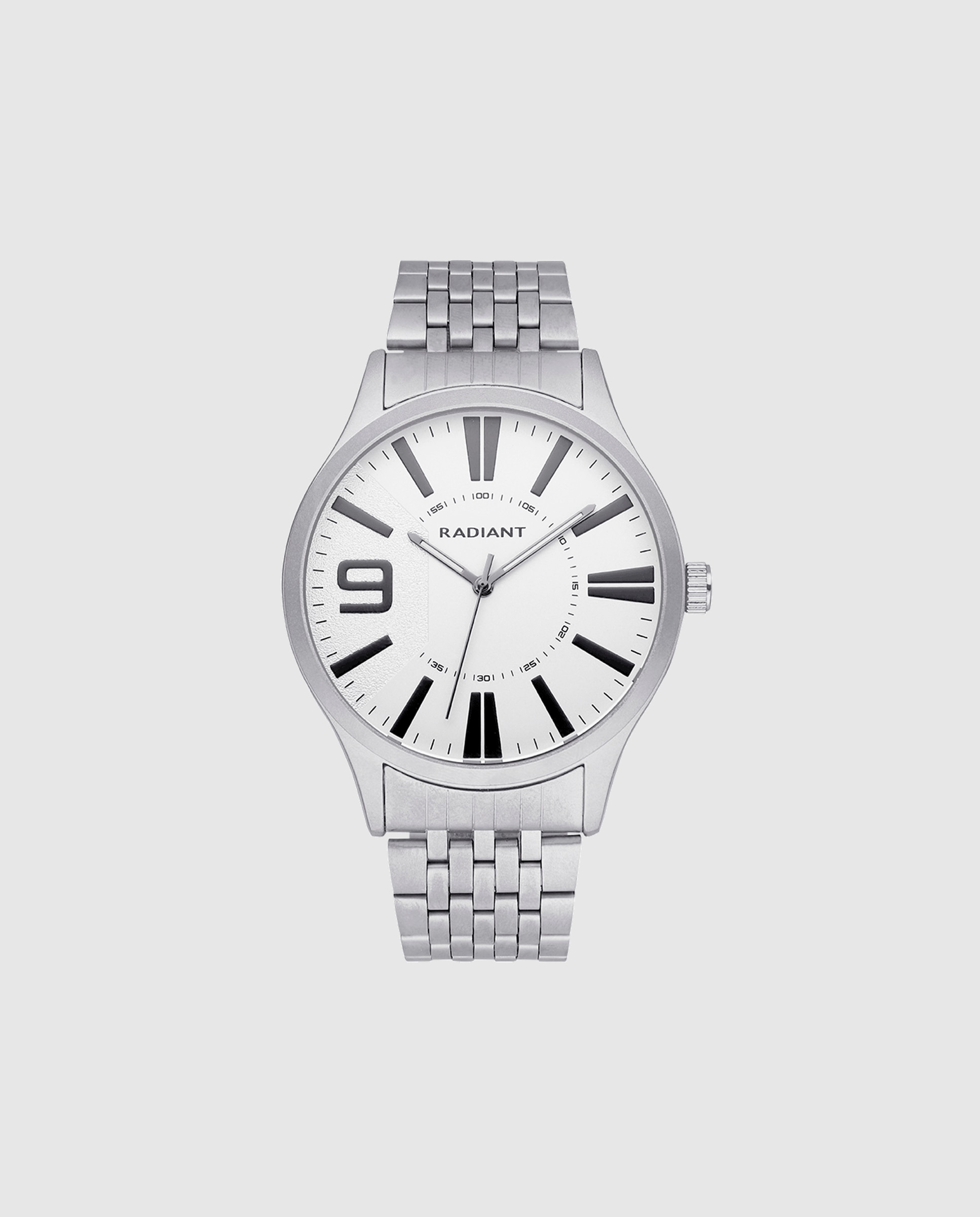 Imagem 0 de Relógio Analógico Master Ra565201 de Aço e Bracelete Prateada em Cinzento